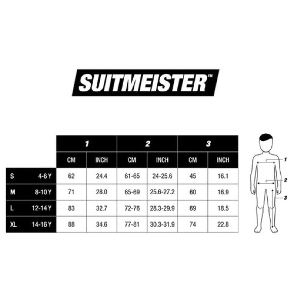 NWOT Suitmeister Christmas Snowman Blue Suit. Sizes: Large - Picture 5 of 5